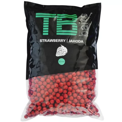 TB Baits Boilie STRAWBERRY 20mm 10kg