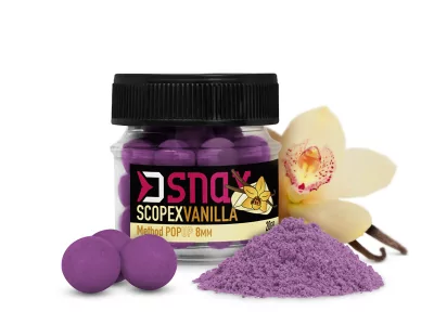 Nástraha D SNAX POP / scopex-vanilka / 5,5mm 20g