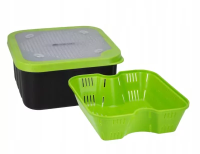 MIKADO krabička se sítkem na pelety 1,5l