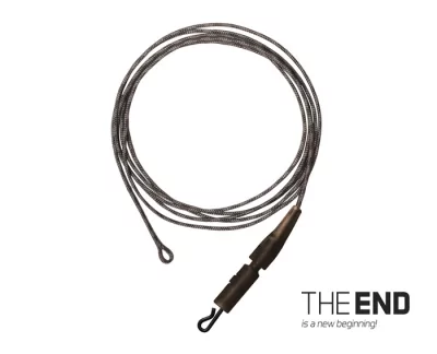 Návazec THE END Leadcore + PIN clip 1m - 3ks