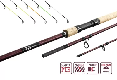 Delphin MAGMA M3 Duo feeder 330-390cm 100g 3 díly