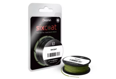 Delphin SIXCOAT Skin Line grass / 25lbs 5m