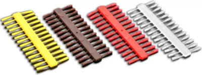 MIKADO zarážky PUSH STOP hnědé - 28ks