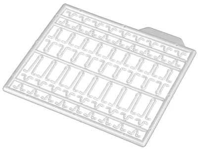 MIKADO zarážka dlouhá průhledná - 2ks