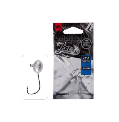 MIKADO jigové háčky - JAWS MICRO - 3g-4 BN - 3ks