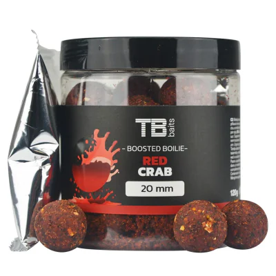 TB Baits Boosterované Boilie RED CRAB - 120g