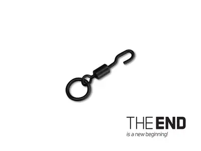 Obratlík s kroužkem Delphin THE END Ronnie - 10ks