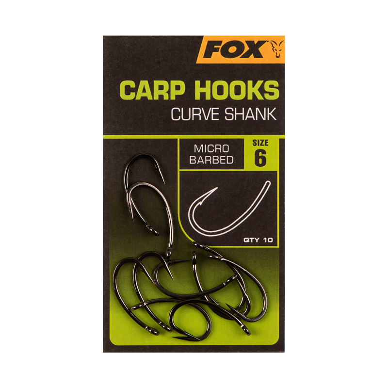 FOX International háčky - Carp Hooks Curve Shank